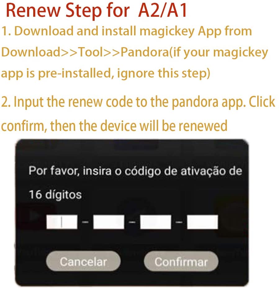 IPTV Brazil TV Box Renew Code Activation Code for A1/A2/A3 HTV 6 5 IPTV 5 6 Subscription 16-Digit Renew Code One Year TV Box Brazil Code for 365 Days